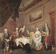 HOGARTH, William Familie Strode Familienportrat oil painting artist